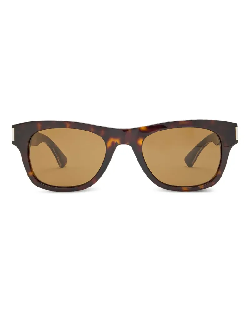 Saint Laurent Wayfarer square-frame sunglasses - Braun Braun