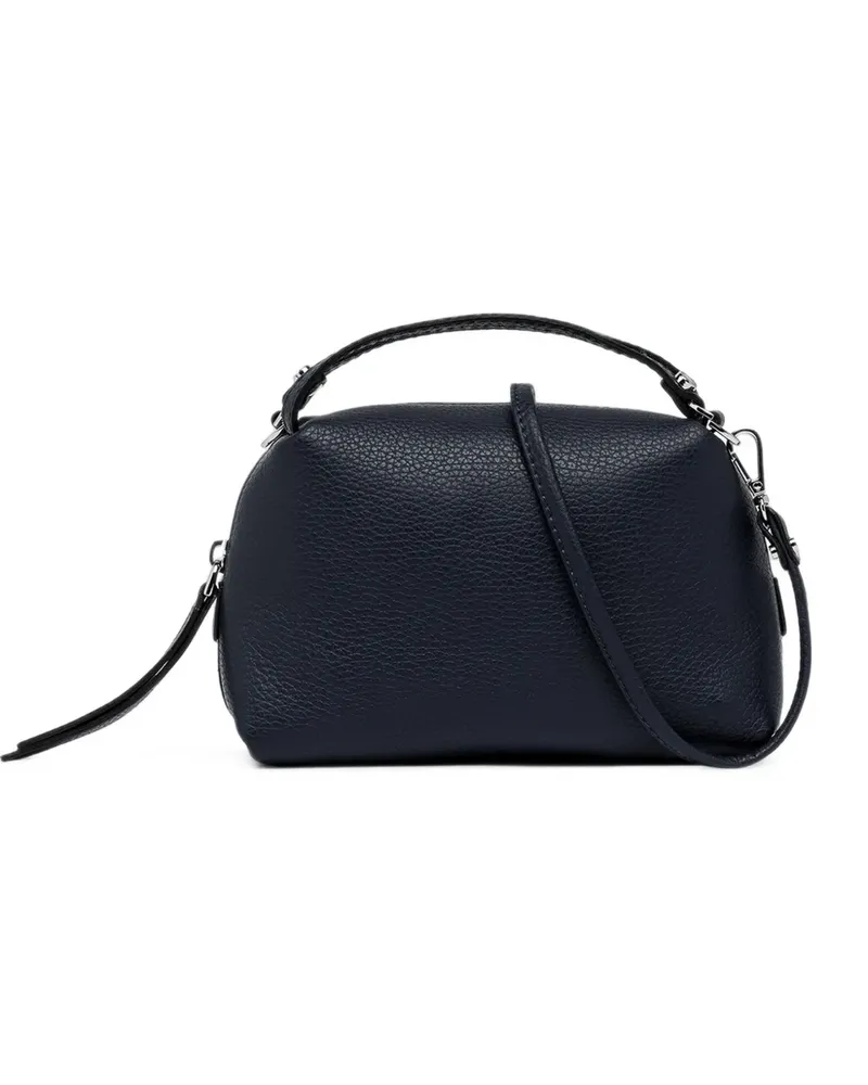 Gianni Chiarini Alifa grained-leather tote bag - Blau Blau