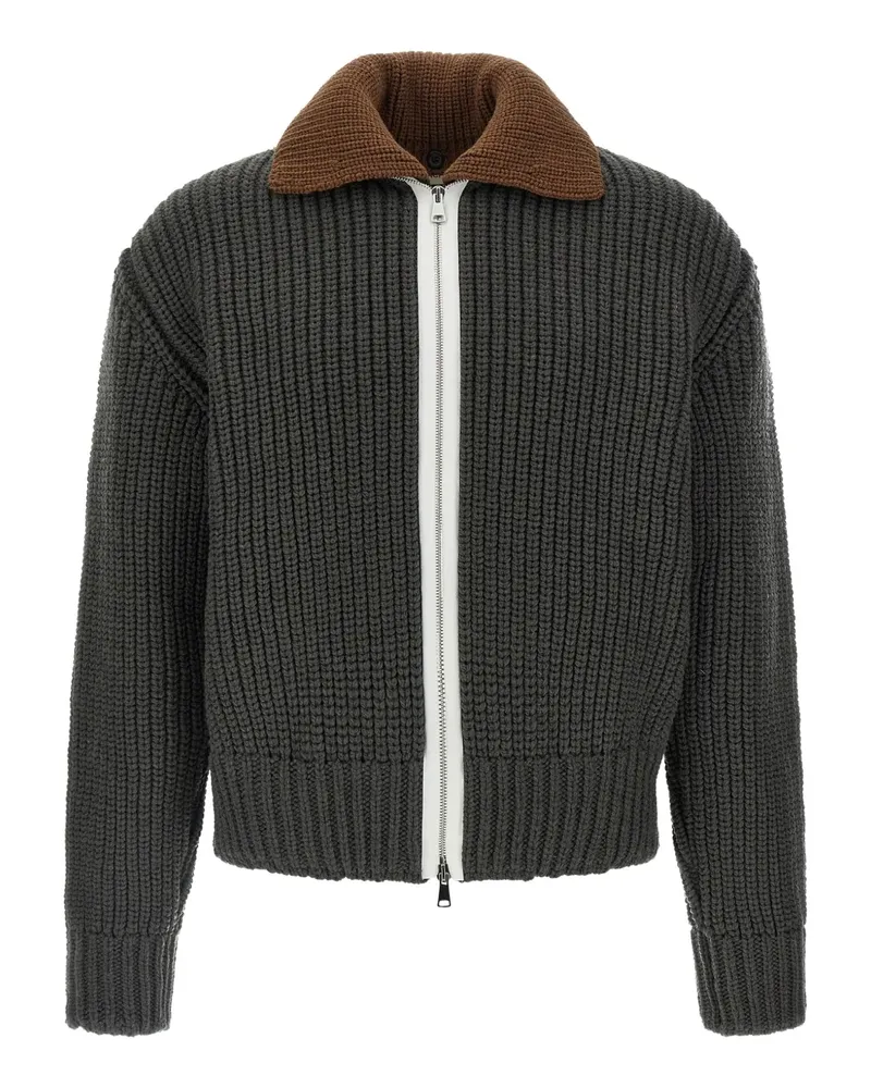 Namacheko Evan zip-up cardigan - Grau Grau