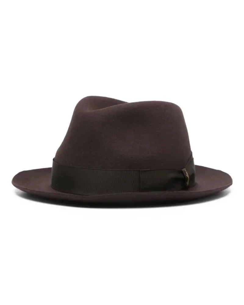 Borsalino Fedora hat - Braun Braun