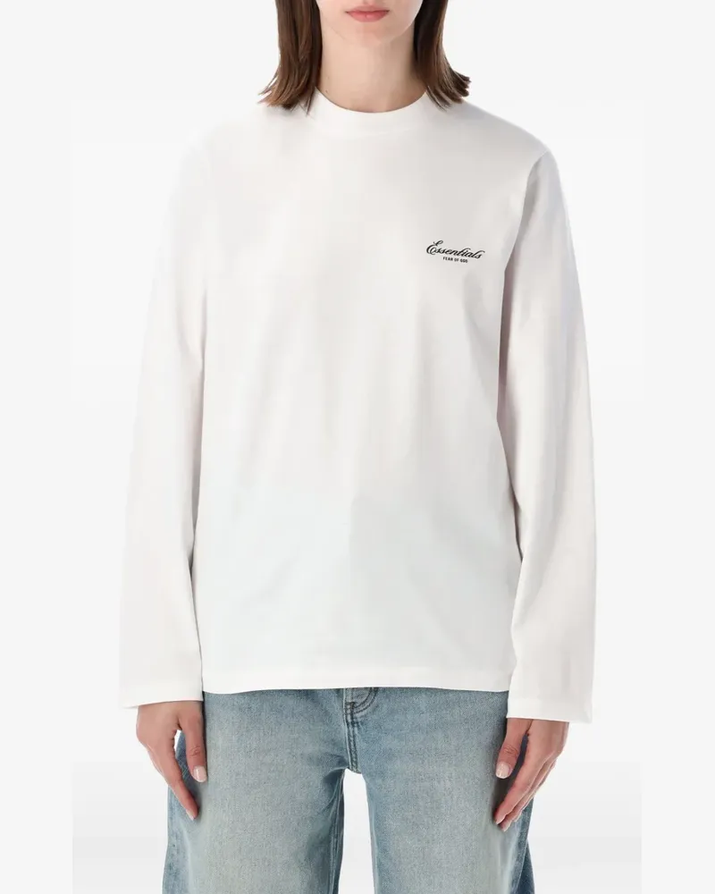 Fear of God logo-print T-shirt - Weiß Weiß