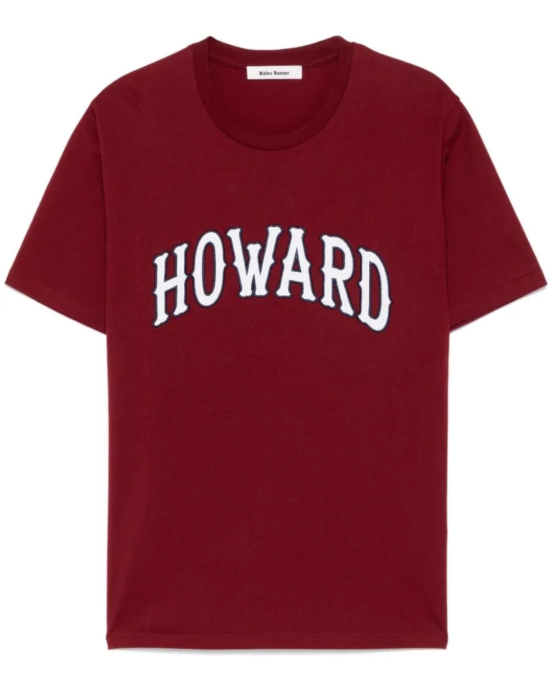 Wales Bonner Howard T-Shirt - Rot Rot
