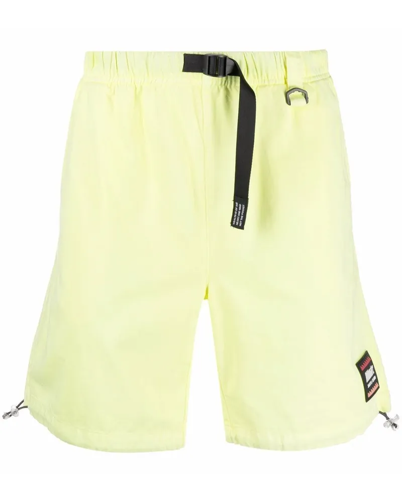 Billionaire Boys Club Shorts mit Logo-Patch Gelb