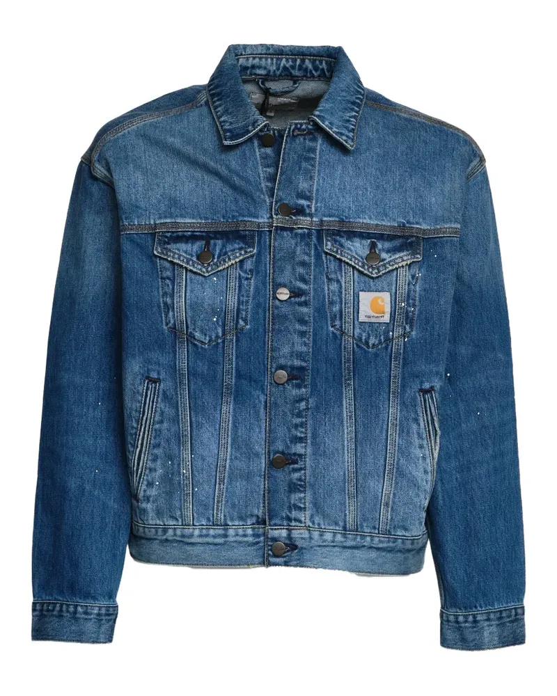 Carhartt WIP Geknöpfte Jeansjacke - Blau Blau