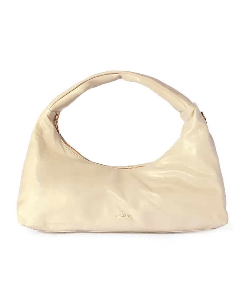OFF-WHITE Arcade Jumbo Schultertasche - Nude Nude