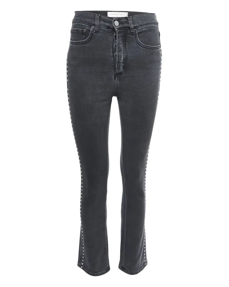 Victoria Beckham 2024 Jeans mit Kristalldetail - Schwarz Schwarz