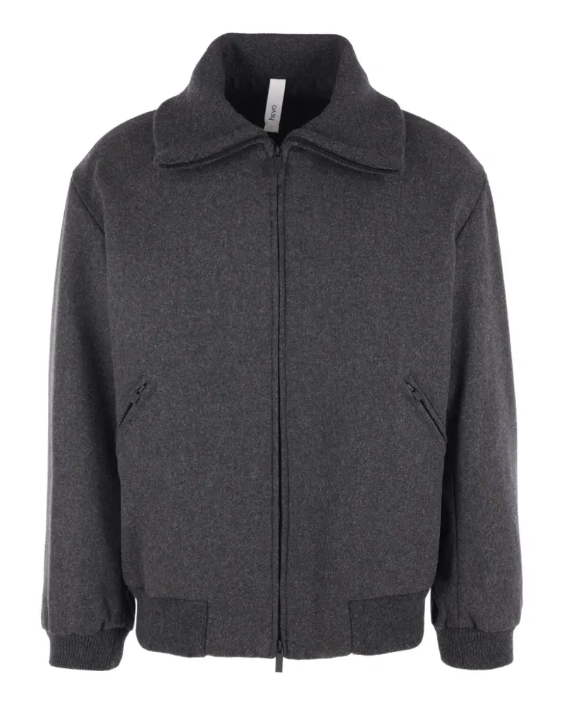 Hevò Palmintiello Jacke mit Reißverschluss - Grau Grau