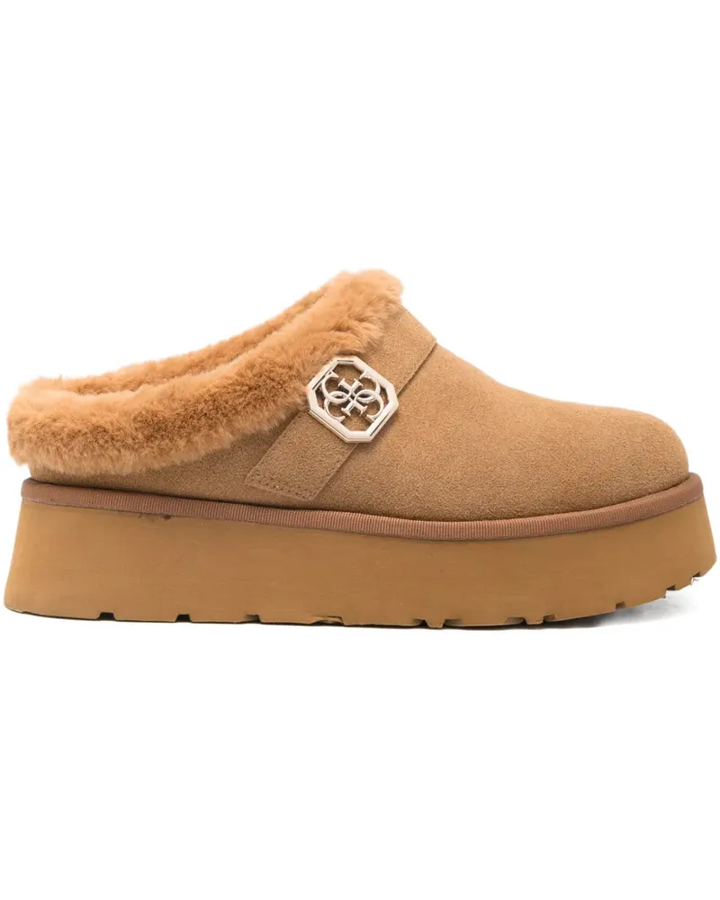 Guess Dolmana Plateau-Mules 45mm - Braun Braun