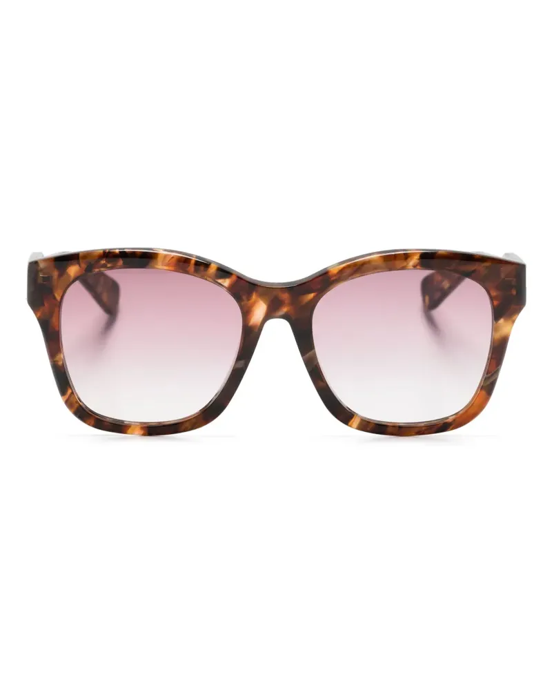 Chloé Cat-Eye-Sonnenbrille in Schildpattoptik - Braun Braun