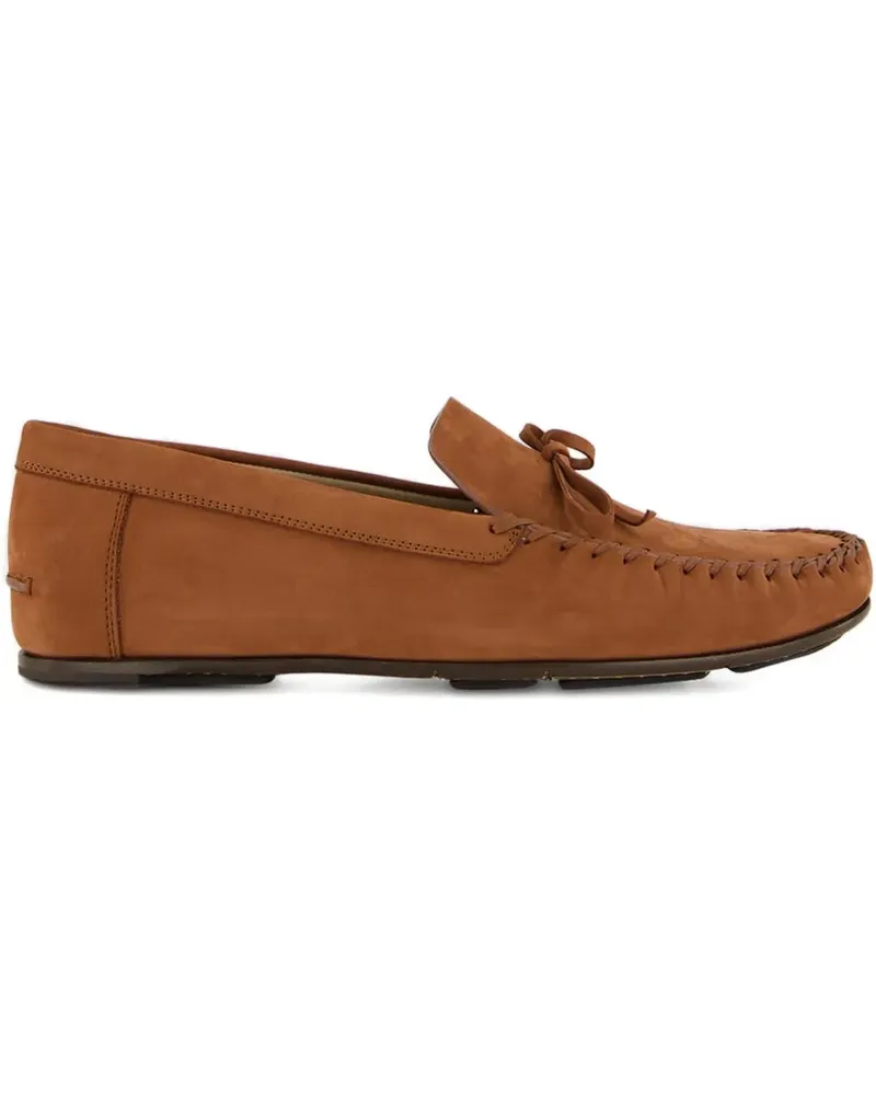 Manolo Blahnik Gargano Loafer mit Schleifendetail - Braun Braun