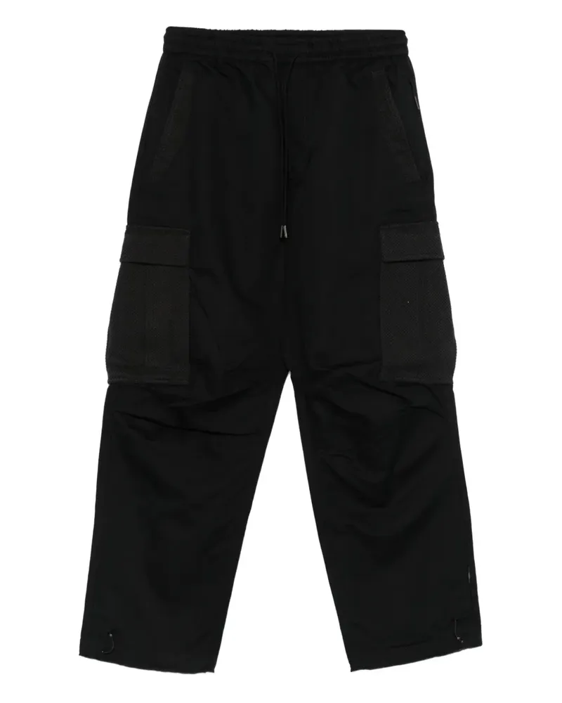 maharishi Hose mit strukturierten Taschen - Schwarz Schwarz