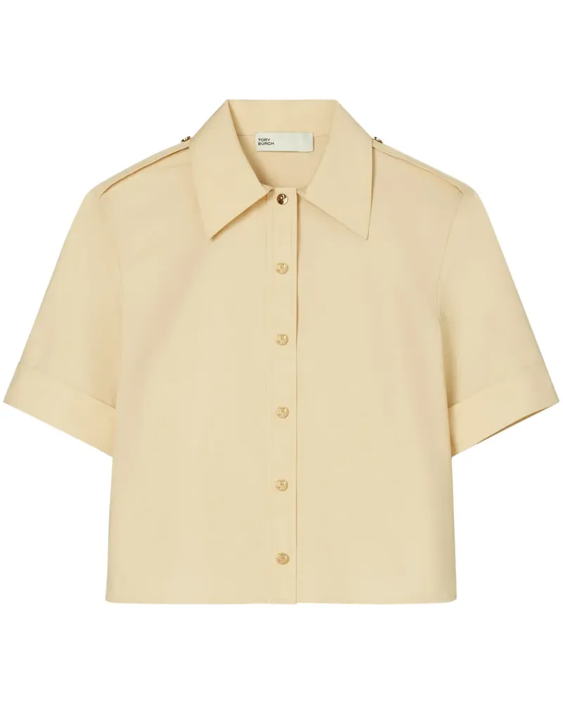 Tory Burch Klassisches Hemd - Gelb Gelb