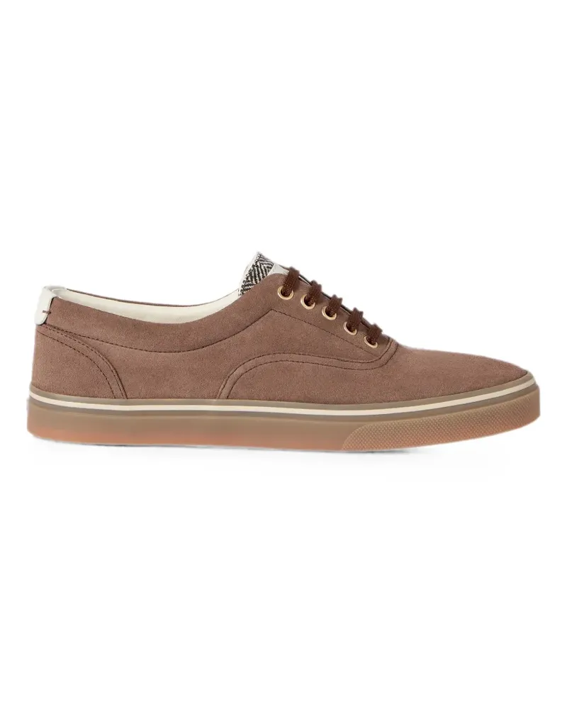 Brunello Cucinelli Sneakers aus Wildleder - Braun Braun