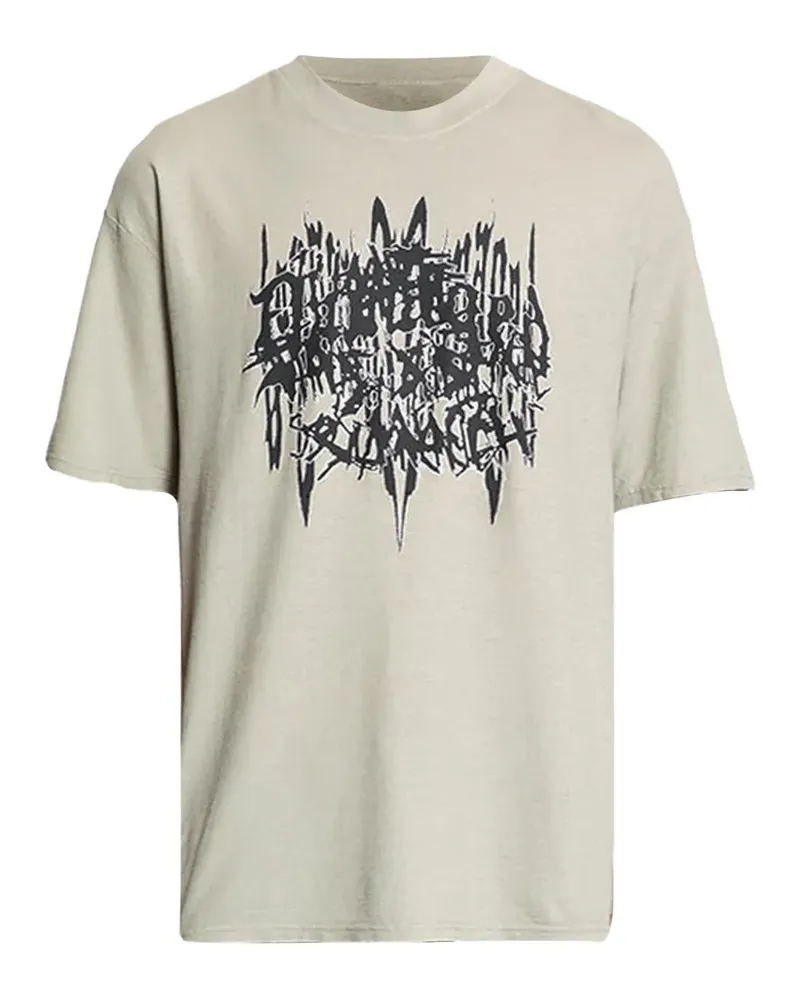 44 LABEL GROUP Damage Ghost T-shirt - Grau Grau