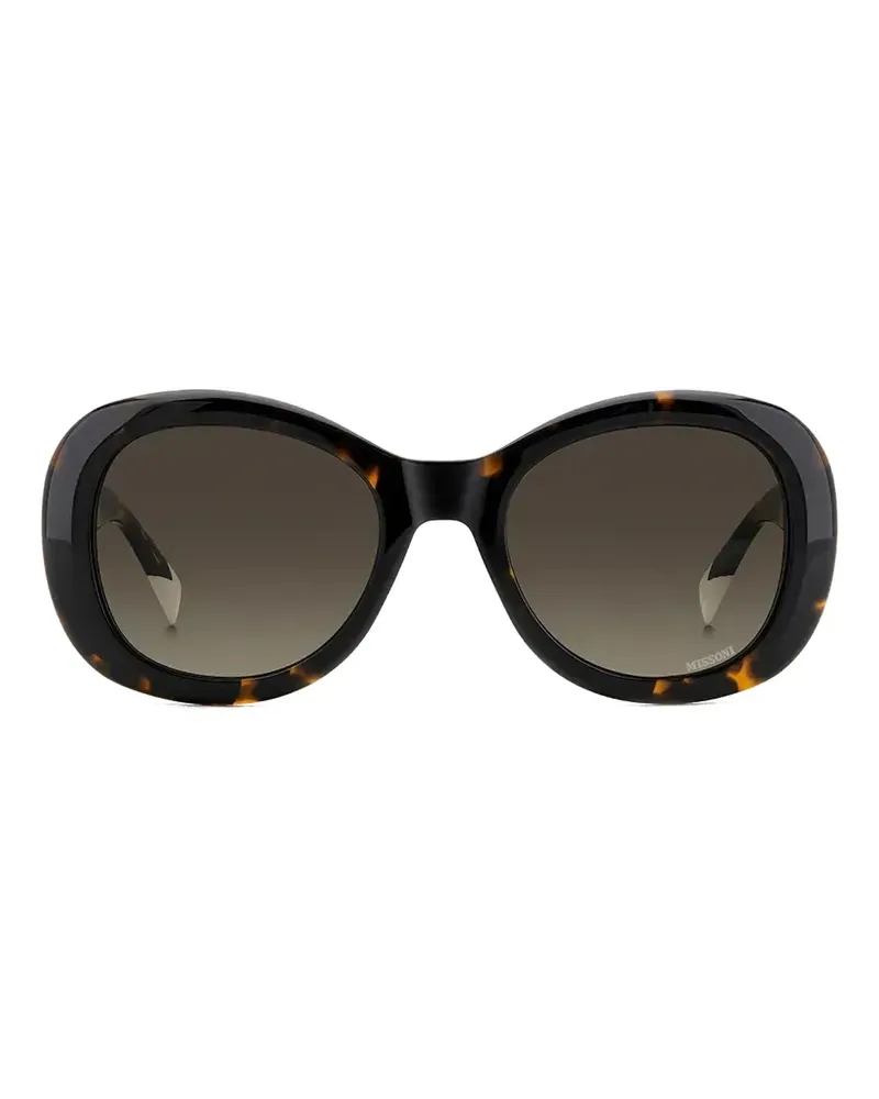 Missoni Sonnenbrille mit Oversized-Gestell - Braun Braun