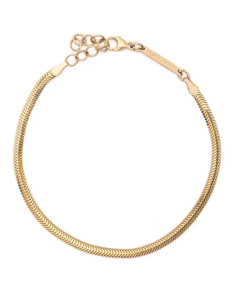 ZOË CHICCO 14kt Gelbgold-Kettenarmband Gold