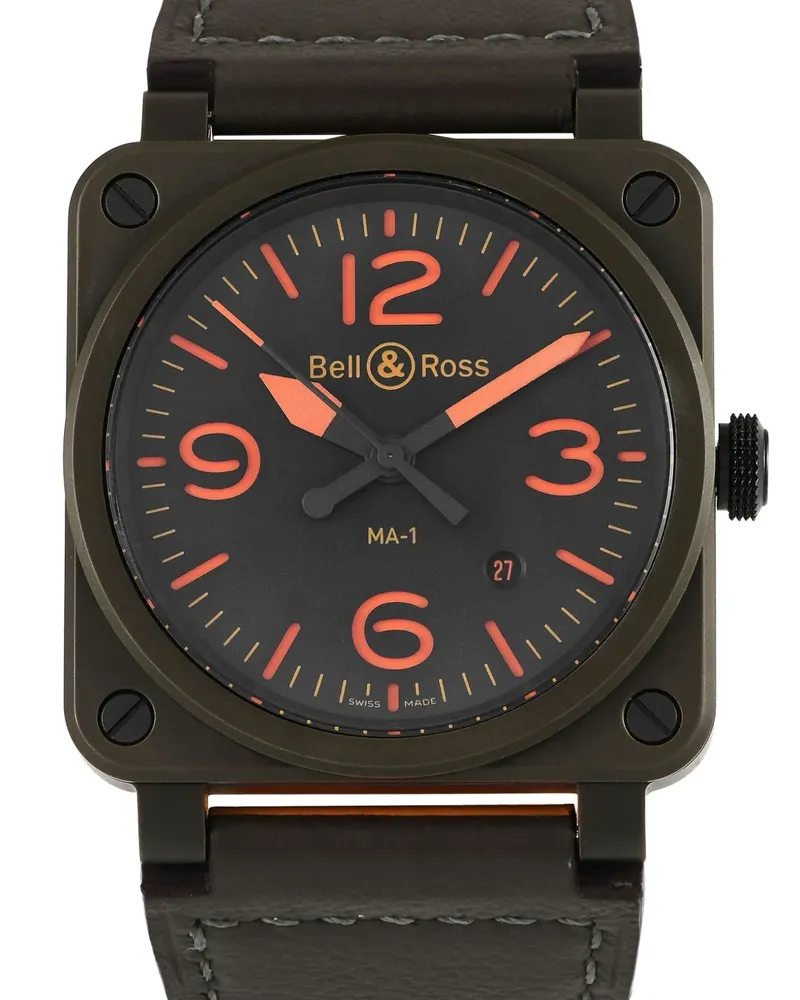 Bell & Ross MA-1 42mm - Schwarz Schwarz