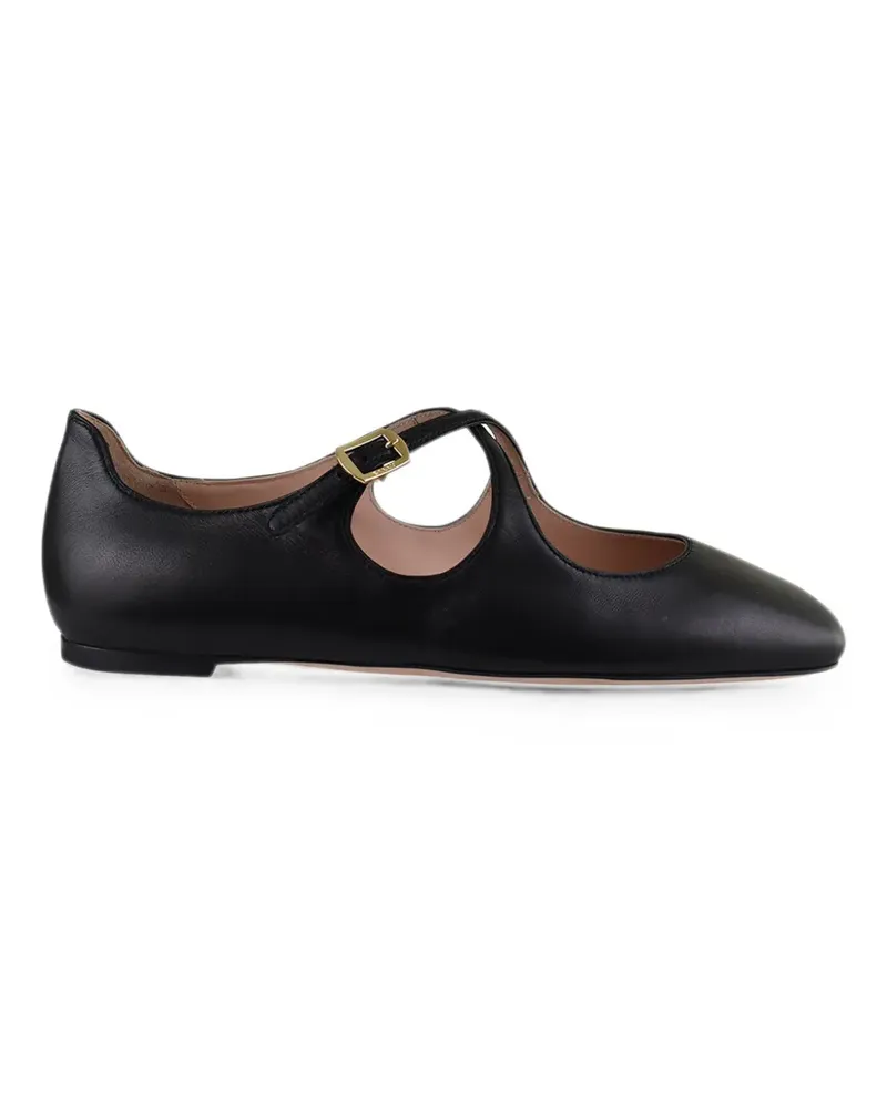 Bally Ballerinas aus Leder - Schwarz Schwarz