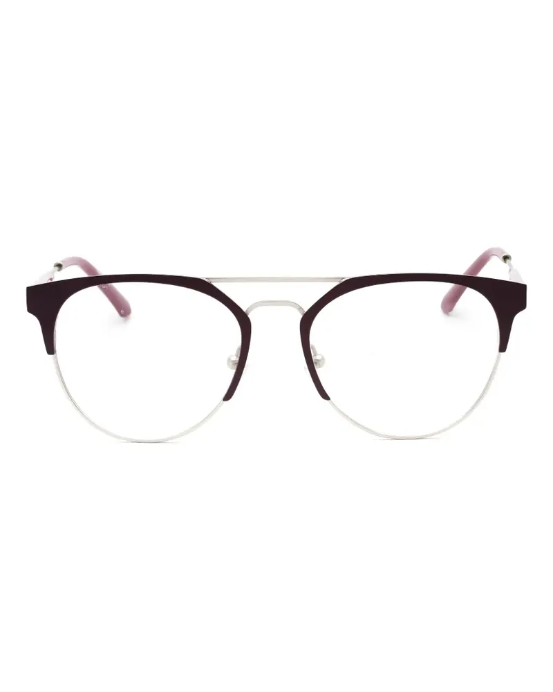 Calvin Klein Brille mit rundem Gestell - Schwarz Schwarz