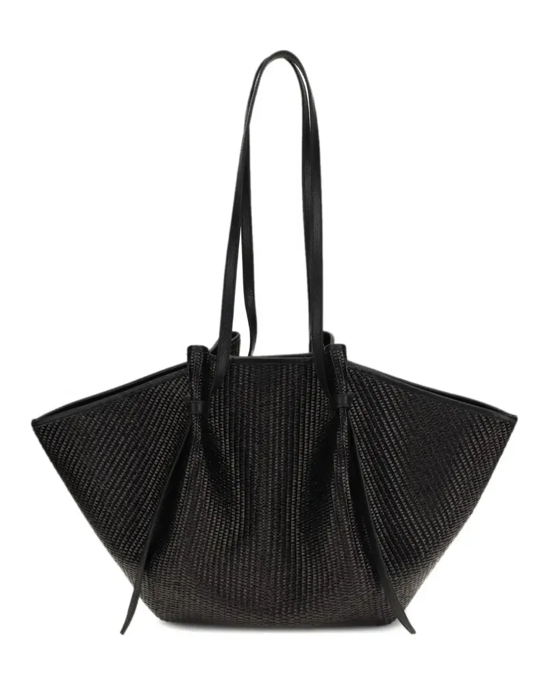 YUZEFI large Mochi tote bag - Schwarz Schwarz