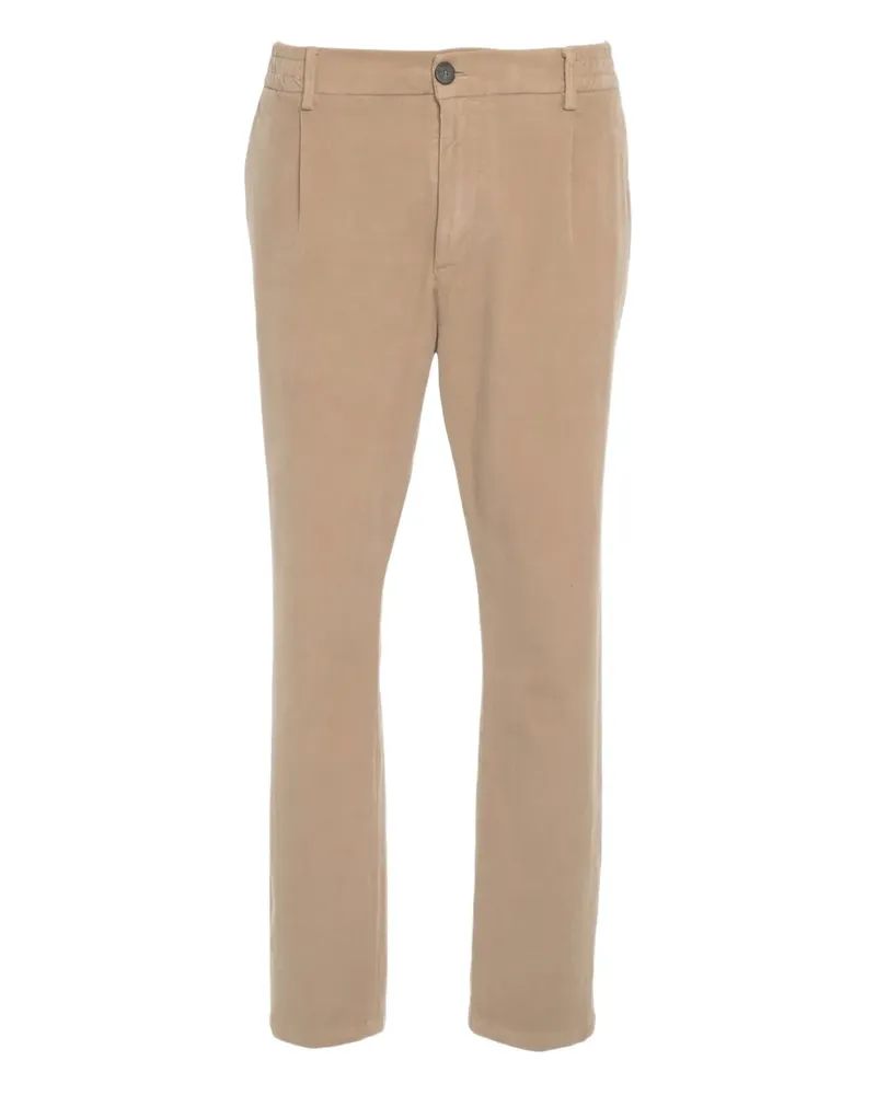 CRUNA Mitte pleated-pocket trousers - Nude Nude