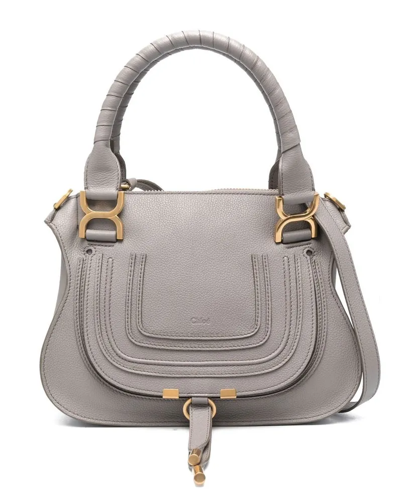Chloé Kleine Marcie Handtasche - Grau Grau