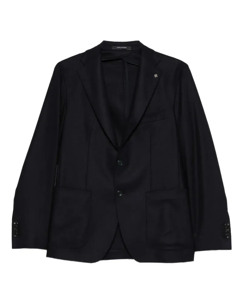 Tagliatore Jacke mit aufgesetzten Taschen - Schwarz Schwarz