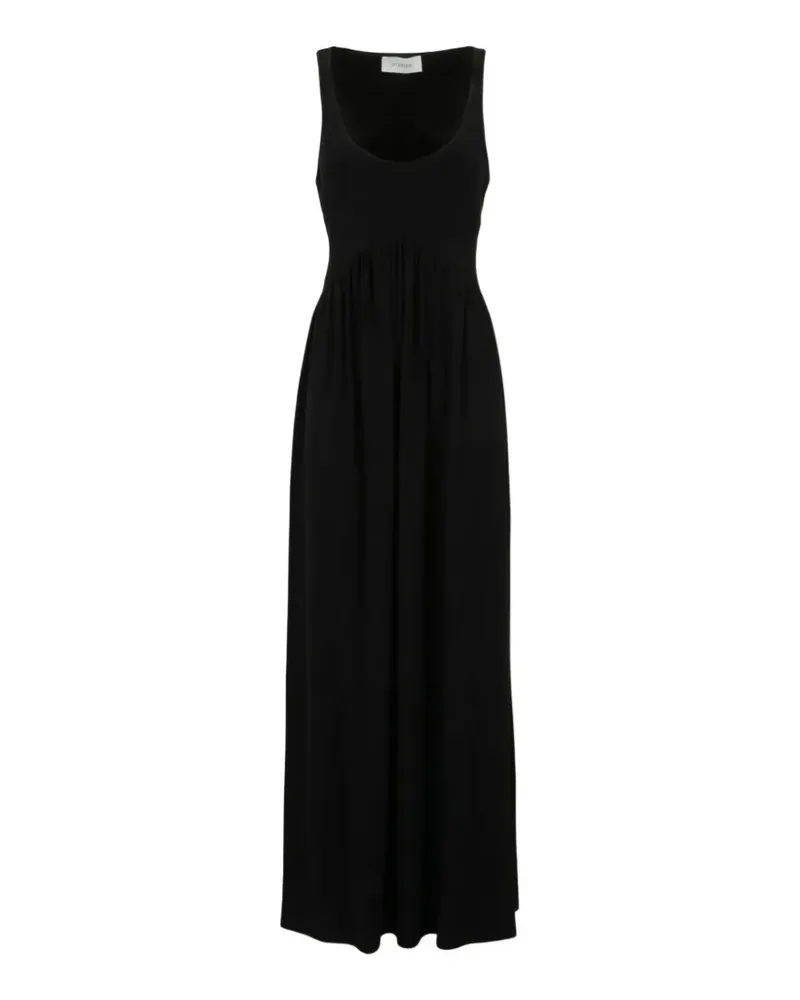 SPORTMAX maxi cut-out jersey dress - Schwarz Schwarz
