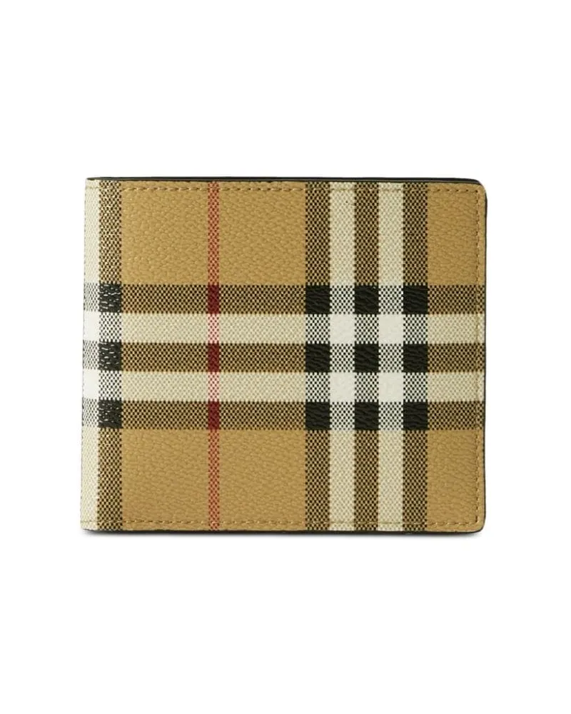 Burberry Portemonnaie mit Vintage-Check - Nude Nude