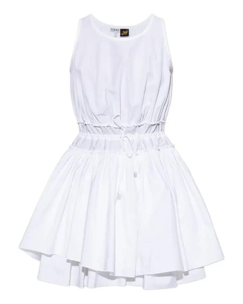 Loewe Kleid aus Baumwolle - Weiß Weiß