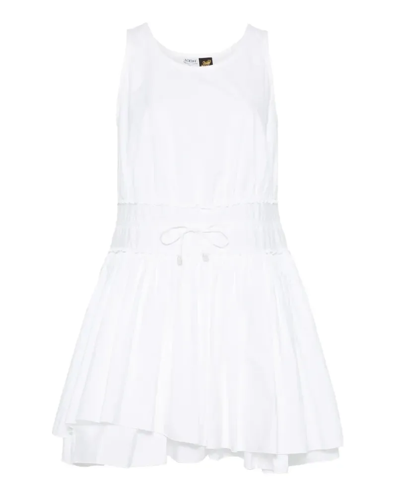Loewe Kleid aus Baumwolle - Weiß Weiß