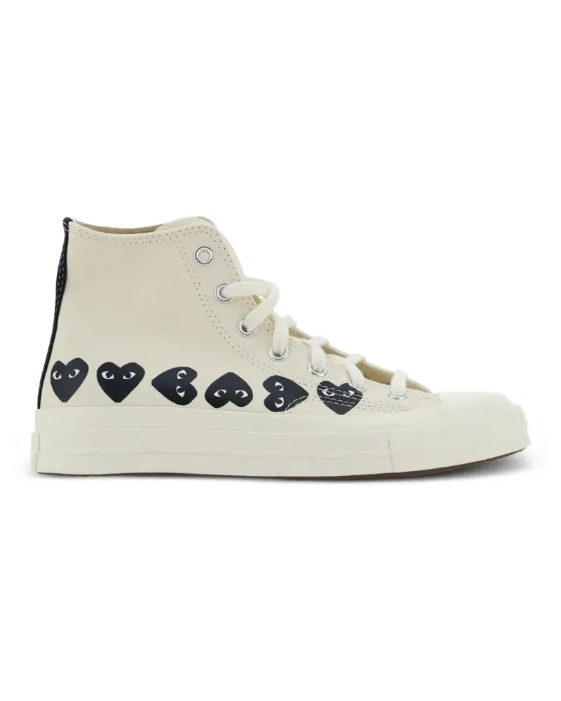 Comme des Garçons x Converse Multi Heart sneakers - Nude Nude