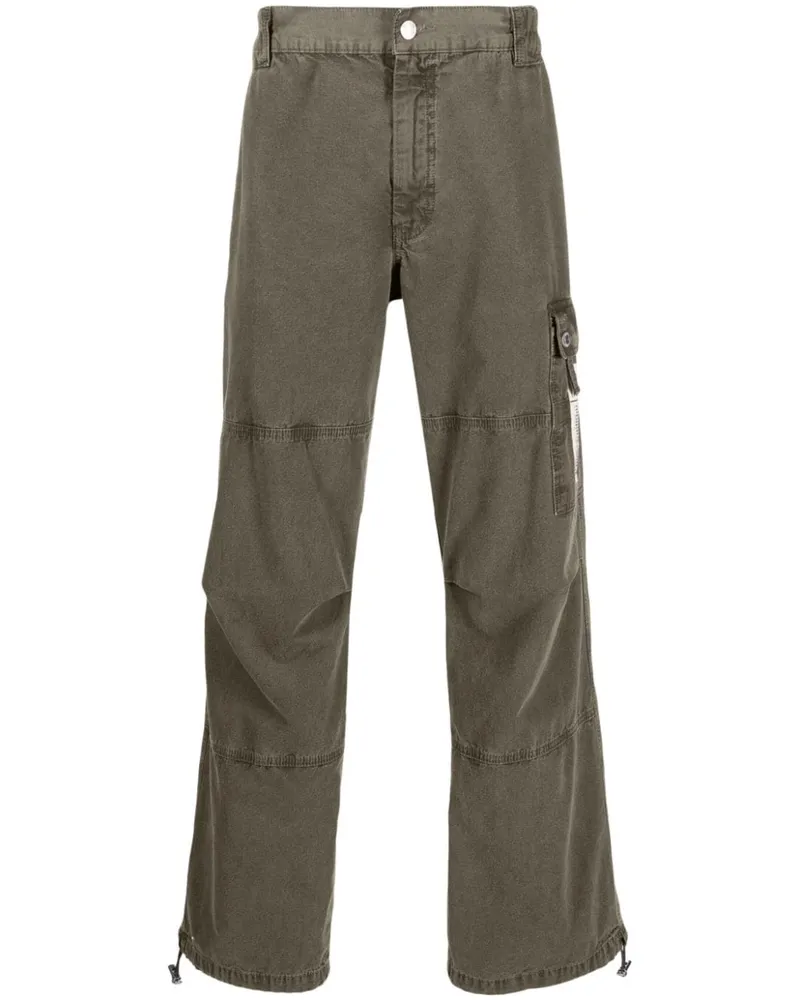 Moschino Cargohose mit Tapered-Bein - Grün Grün