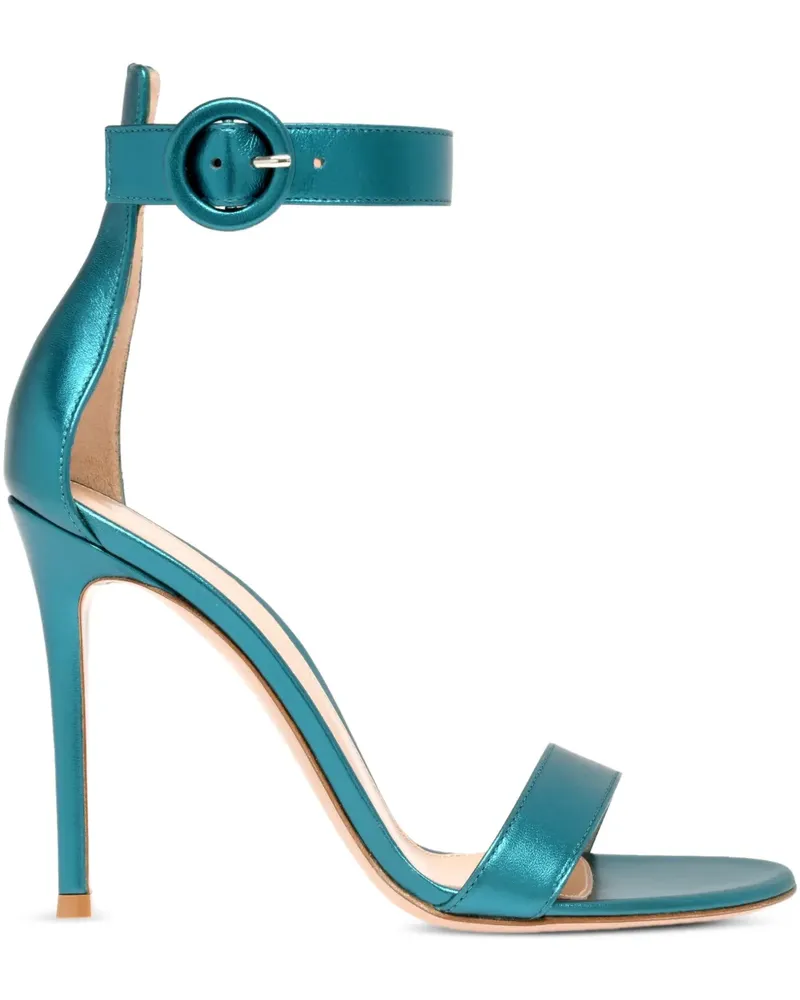Gianvito Rossi Sandalen mit Schnallendetail - Blau Blau
