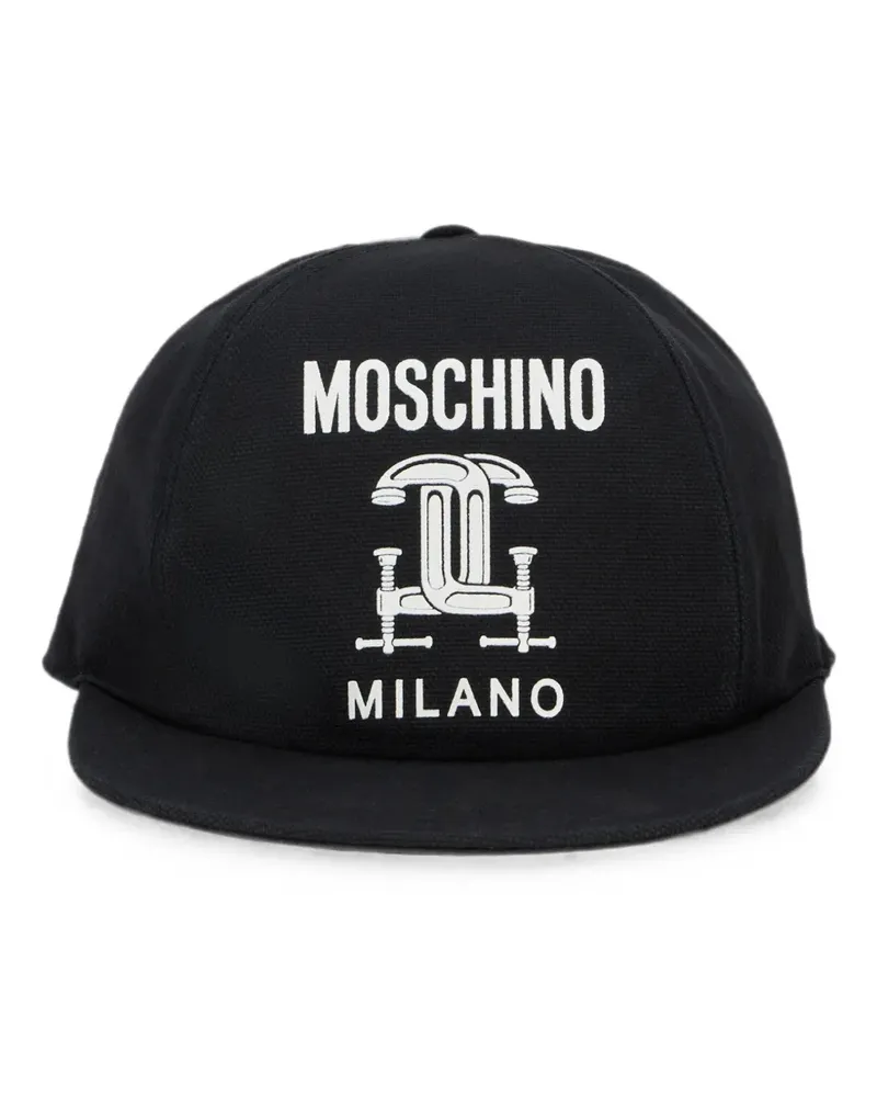 Moschino Baseballkappe mit "CC"-Motiv - Schwarz Schwarz