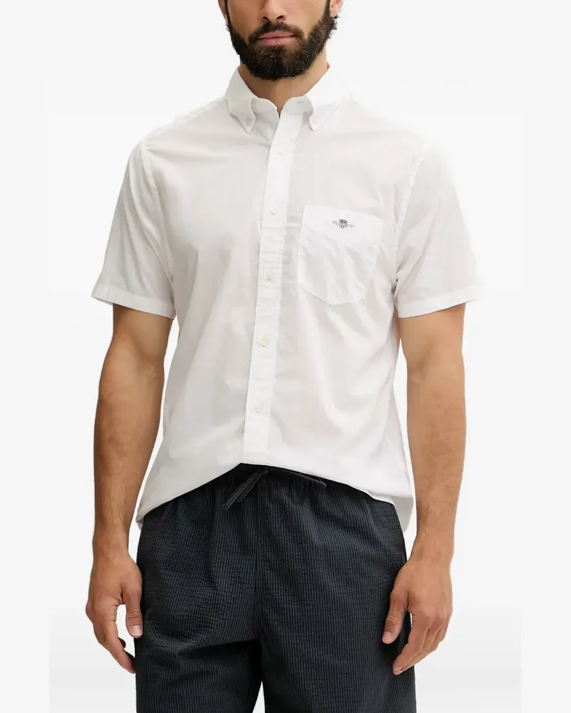 Gant button-down short-sleeve shirt - Weiß Weiß
