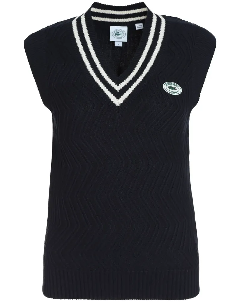 SPORTY & RICH Lacoste x  Weste - Blau Blau