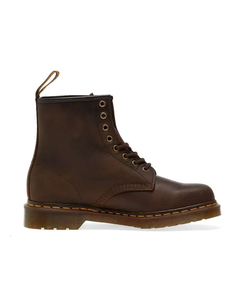 Dr.Martens 1460 8 Eye lace-up leather boots - Braun Braun