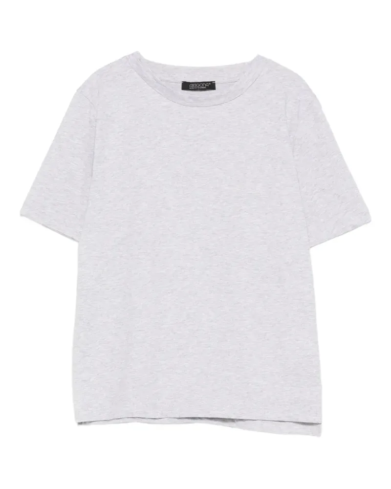 ARAGONA T-Shirt mit lockerem Schnitt - Grau Grau
