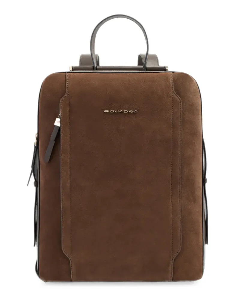 Piquadro Circle laptop backpack - Braun Braun