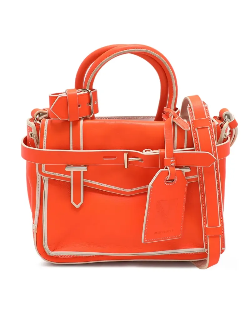 Reed Krakoff Zwei-Wege-Tasche aus Leder - Orange Orange