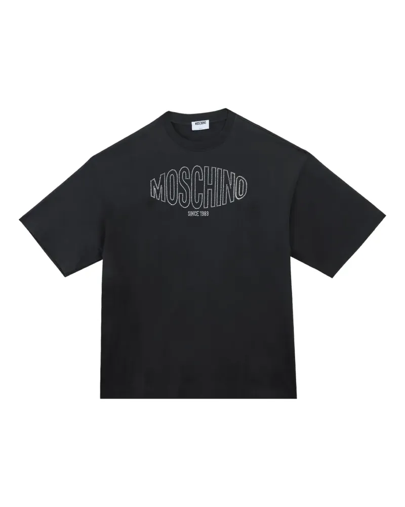 Moschino Oversized-Hemd - Schwarz Schwarz