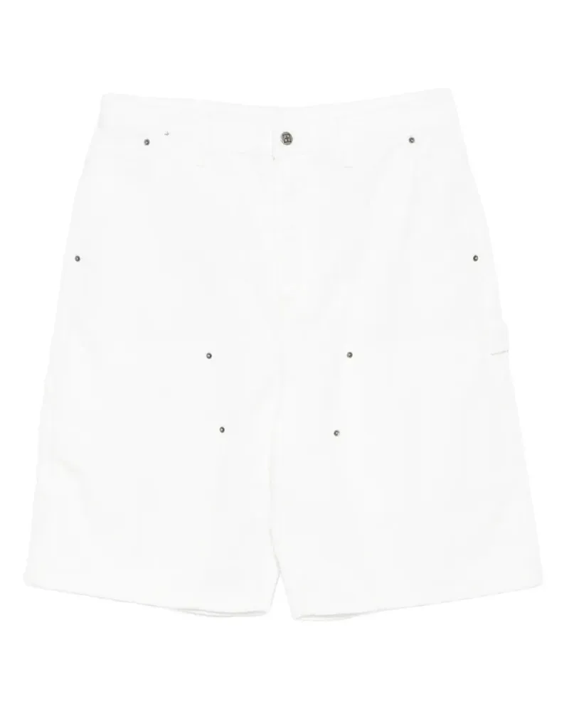 ksubi Shorts mit Metalldetail - Weiß Weiß