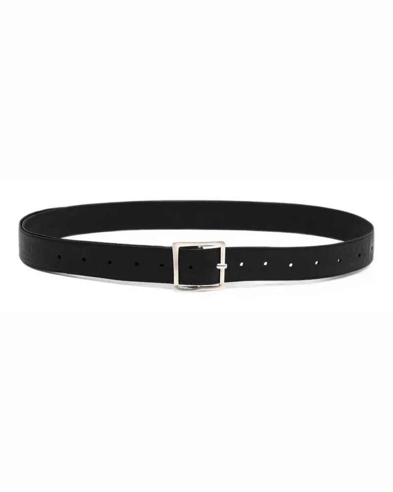 Lauren Manoogian buckle-fastening leather belt - Schwarz Schwarz
