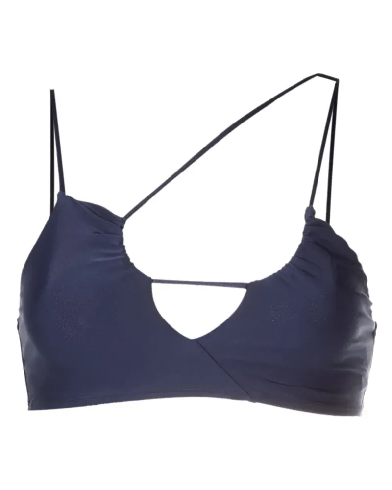 Gloria Coelho Asymmetrisches Top - Blau Blau