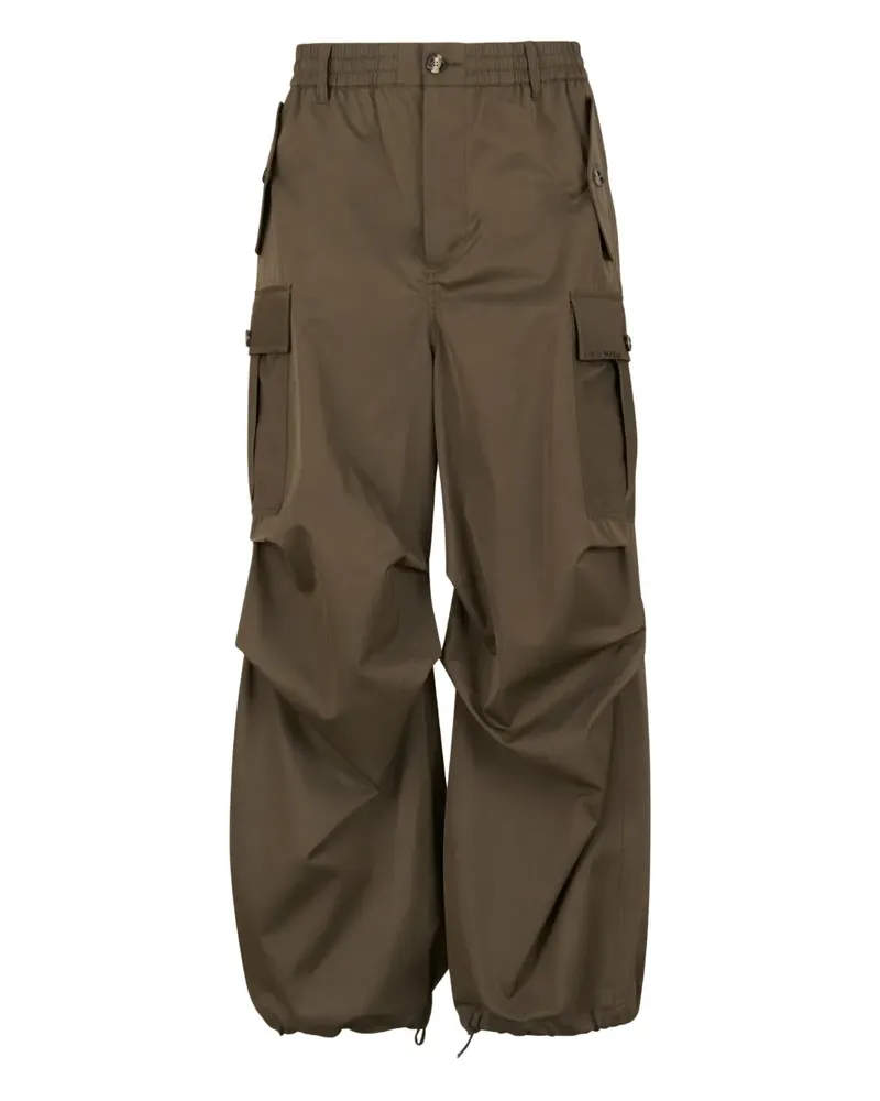 Marni Hose mit aufgesetzten Taschen - Grün Grün
