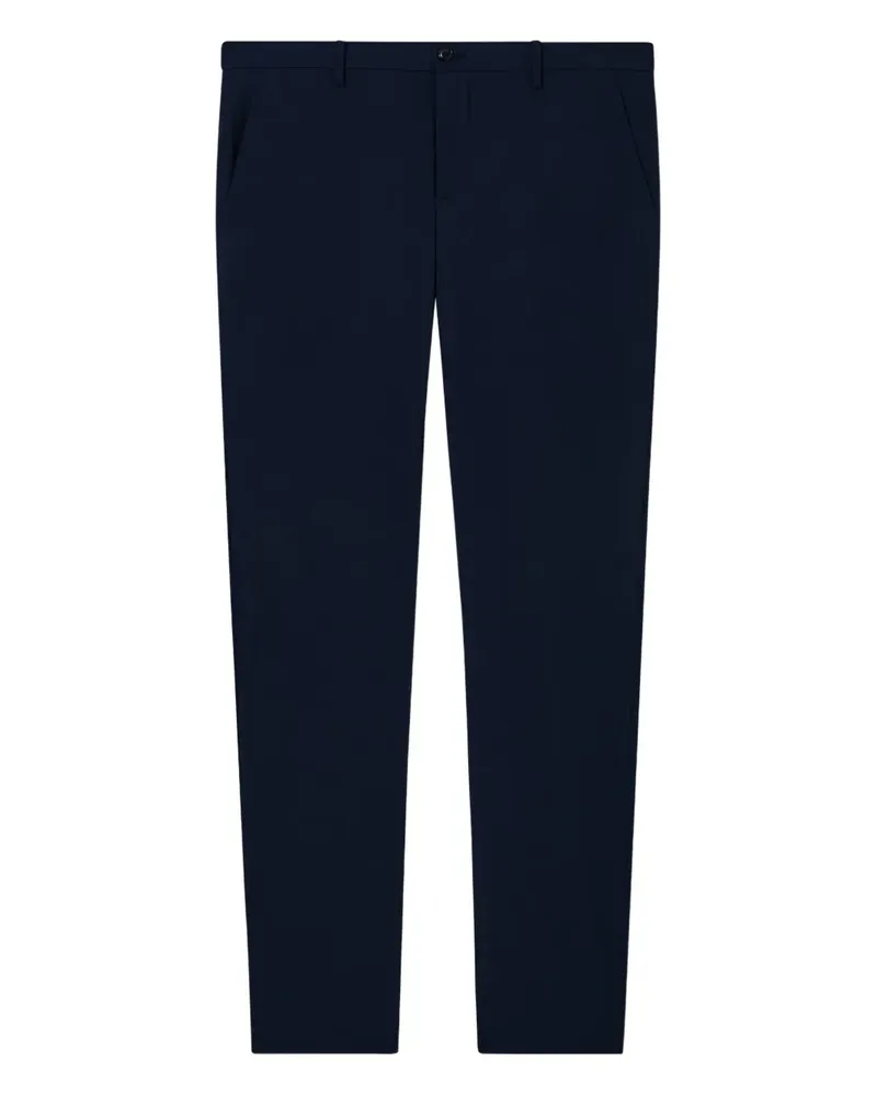 Giorgio Armani wool tailored trousers - Blau Blau