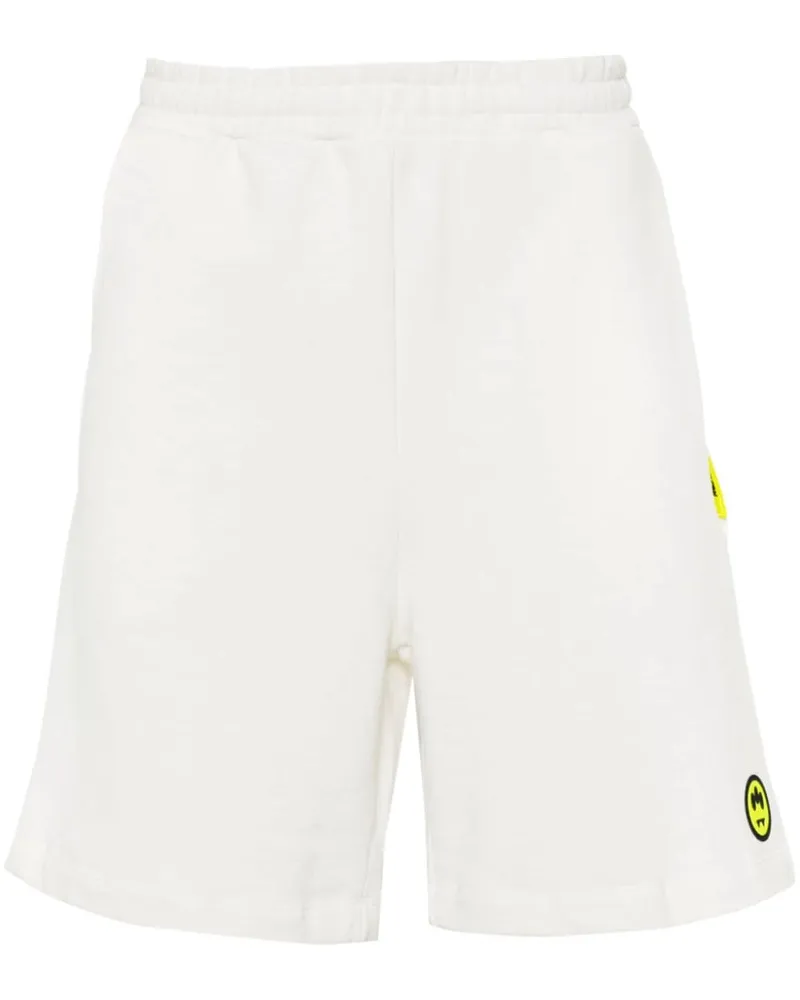 BARROW Shorts mit gummiertem Logo Nude