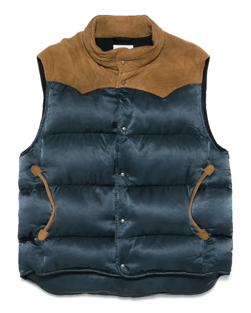 Visvim Colter Weste - Blau Blau