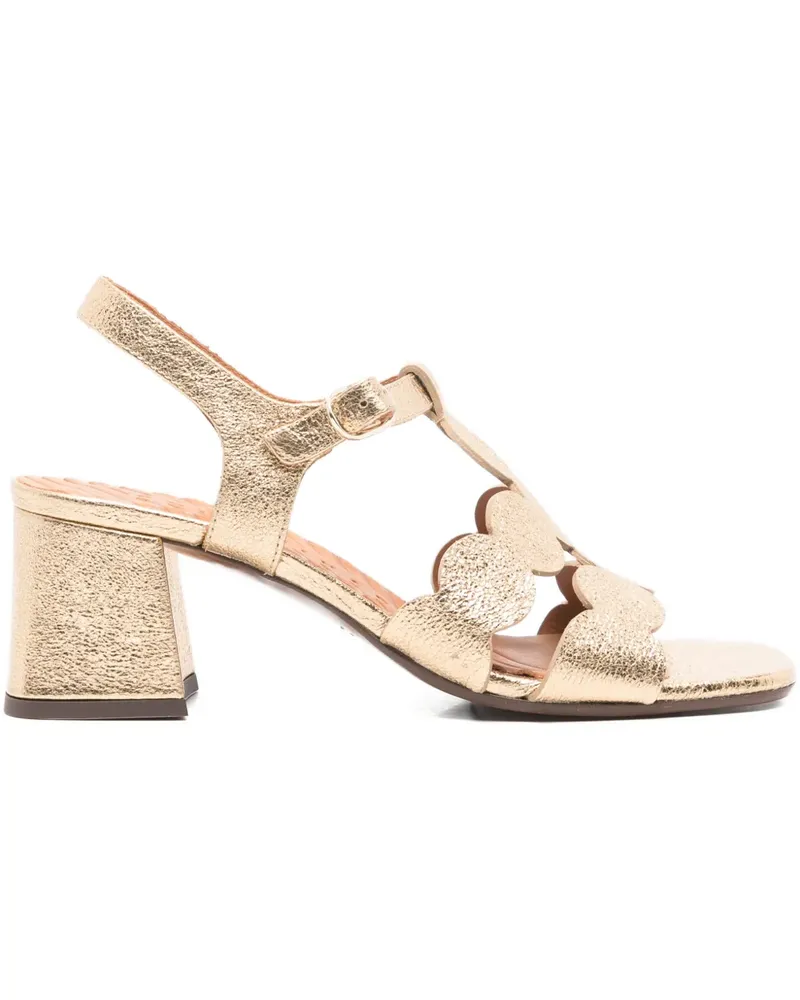 Chie Mihara Linaza buckle sandals - Gold Gold
